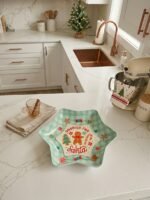 STAR SHAPE CHRISTMAS METAL TRAY 24 CM - Image 6